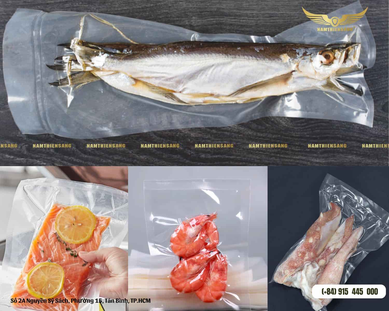 Túi Hút Chân Không thủy Sản